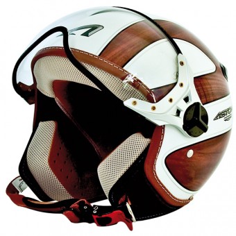 Casque Jet Astone KSR Riviera Bois Blanc