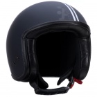 Casque Jet Astyle Jet Noir Argent Mat