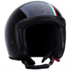 Casque Jet Astyle Jet Noir Italien