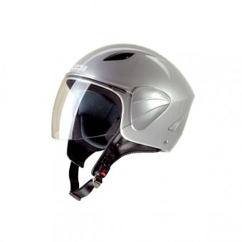Casque Jet CODE TR1 Argent