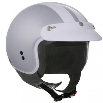 Casque Jet GPA Cooper Gris Metal