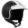 Casque Jet GPA Cooper Noir Brillant