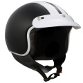 Casque moto GPA Cooper Noir Brillant