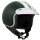 Casque Jet GPA Cooper Vert Anglais Brillant