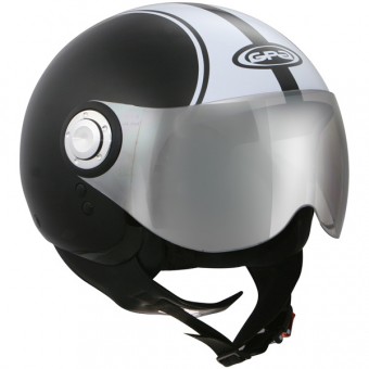 Casque Fashion GPA District Noir Brillant