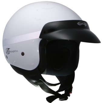 Casque Jet GPA Smooth blanc
