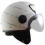 Casque Jet Hello Kitty Text - Blanc