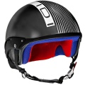 Casque moto IDI Mini Stripes Noir - Blanc