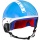 Casque Jet IDI Mini Stripes Turquoise - Blanc