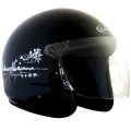 Casque moto GPA Human Underground Noir