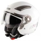 Casque Jet Nitro NP-100J Insigna Blanc