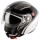 Casque Jet Nitro NP-100J Insigna Noir Blanc