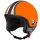 Casque Jet Laura Smith Custom R66 Orange Brillant