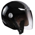 Casque moto Lazer Tempo Lilium Noir
