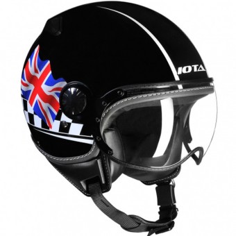 Casque Jet IOTA DP04 Flag UK