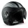 Casque Jet Momo Design Avio Noir Silver Mat