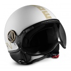 Casque Jet Momo Design Fighter II Blanc Mat Or 5