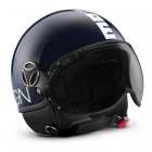 Casque Jet Momo Design Fighter II Bleu Marine Blanc 14