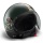 Casque Jet Momo Design Fighter II Vert Anglais Or 16