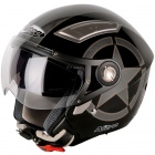 Casque Fashion Nitro NP-100J Heavy Noir
