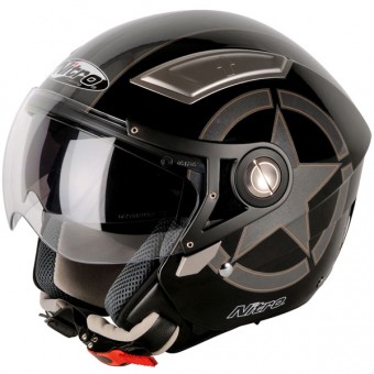 Casque Fashion Nitro NP-100J Heavy Noir