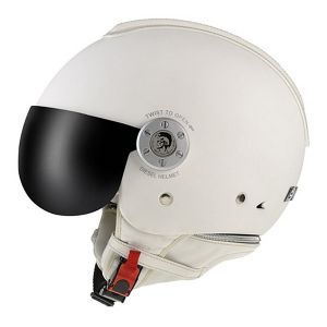 Casque Jet Diesel Mowie DJ Blanc Mat