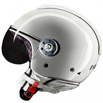 Casque Jet Diesel Mowie DJ Blanc light Grey
