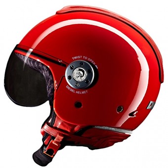 Casque Jet Diesel Mowie DJ Rouge