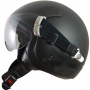 Casque Jet Roof Kicker Noir Mat