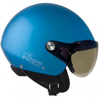 Casque Jet Nexx X60 Spring bleu metal