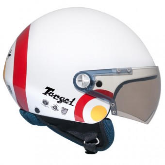 Casque Jet Nexx X60 Target Furia Blanc