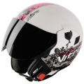 Casque moto Nitro NGJP Romance Blanc Rose (17)