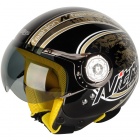 Casque Jet Nitro X546-AV Blade Noir Jaune (04)