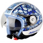 Casque Jet Nitro X549-AV Hawaii Bleu (17)
