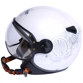 Casque Fashion No Fear Jet 210 White