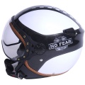 Casque moto No Fear Jet 210 White Gloss Icon