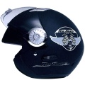 Casque moto No Fear Jet 215 Top Gun Black Matt