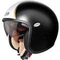 Casque moto Premier Vintage DL Noir Mat