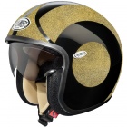 Casque Jet Premier Vintage V Noir Or