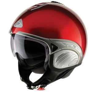 Casque Jet Airoh Troy Rouge