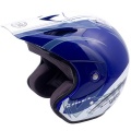 Casque moto Torx Joel 2 Star Bleu