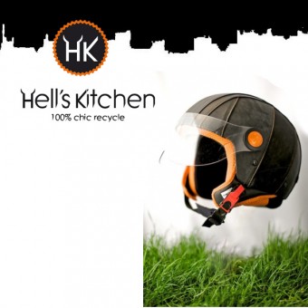 Casque Jet Hells Kitchen Conchiglioni Orange