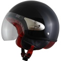 Casque Jet Cromwell Meteor Noir metal