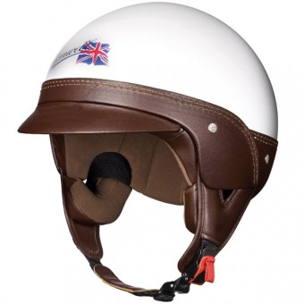 Casque Jet Cromwell Mini Bol Blanc Mat