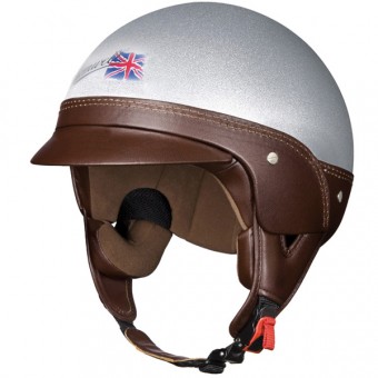 Casque Jet Cromwell Mini Bol Argent