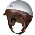 Casque Jet Cromwell Mini Bol Argent