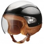 Casque Jet Cromwell Spitfire Acier Noir