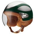 Casque Jet Cromwell Spitfire Jaguar green