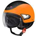 Casque Jet Cromwell Tornado Orange Mat