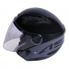 Casque Jet Astone DJ10 Design Noir Gris